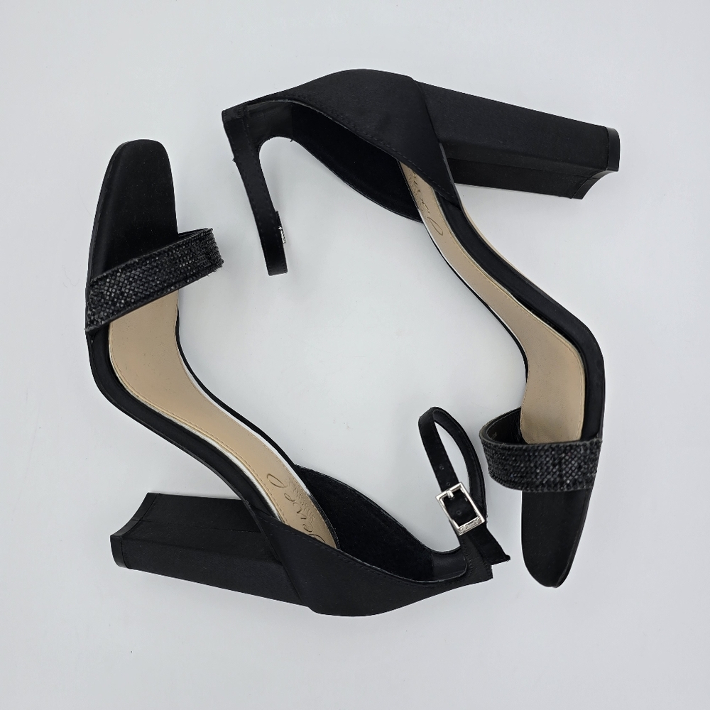 Jewel Badgley Mischka Women's Keshia III Heeled Sandals, Black, Women's 6.5 - Picture 15 of 16